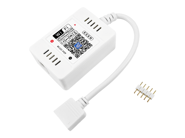 Розумний контролер RGBW 12А 12-24V Smart LED Wi-Fi - Фото 1 Розумний контролер RGBW 12А 12-24V Smart LED Wi-Fi - зображення 1