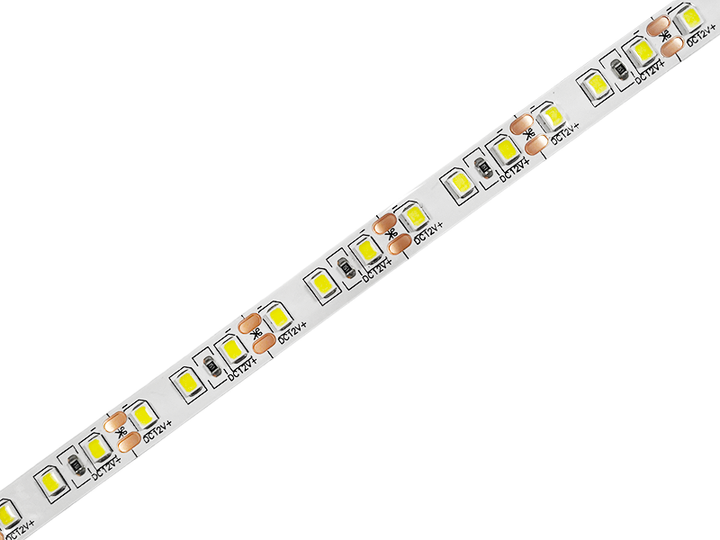 Світлодіодна стрічка 1 м Lemanso LMA9601 Преміум SMD2835 120 LED 12В 10Вт IP20 6500K холодний білий - зображення 4