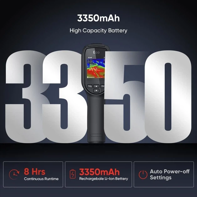Тепловизионная камера HIMICRO Eco 240 x 240 50mk 25Hz Черный b1 - изображение 4