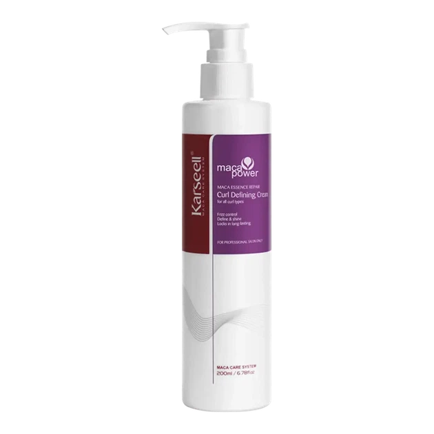 Крем для надання форми локонам Karseell Maca Power Curl Defining Cream 200 мл (4897110035727) - Фото 1 Крем для надання форми локонам Karseell Maca Power Curl Defining Cream 200 мл (4897110035727) - зображення 1