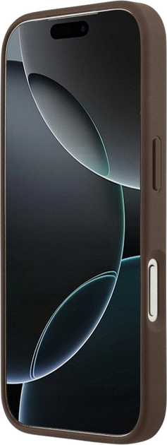 Панель Guess 4G Double Card Triangle для iPhone 17 Pro Brown (3666339552602) - зображення 5