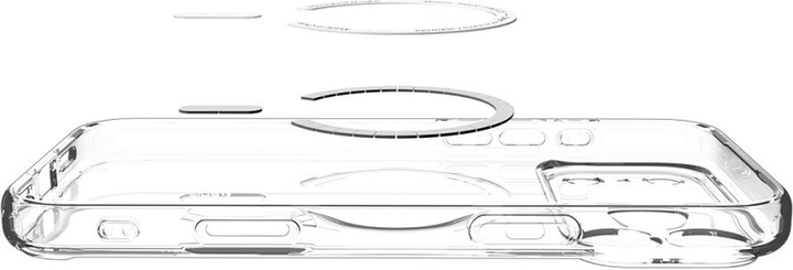 Панель Spigen Ultra Hybrid MagSafe для Apple iPhone 17 Pro Clear/Gold (8800283314809) - зображення 6