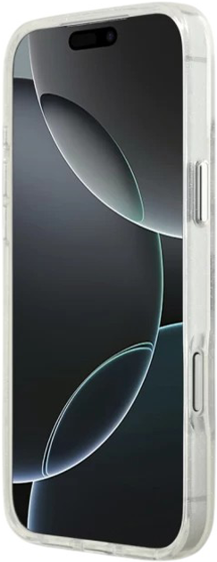 Панель Karl Lagerfeld IML Glitter Karl & Choupette Sketch MagSafe do Apple iPhone 17 Pro Transparent (3666339504533) - зображення 2