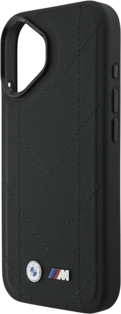 Панель BMW M Quilted Logo MagSafe для Apple iPhone 17 Black (BMW001054) - зображення 6