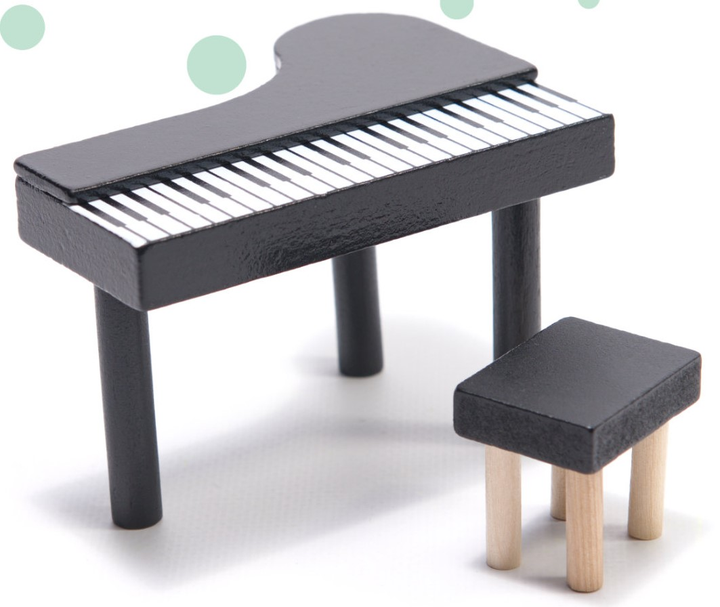 Drewniany domek dla lalek Kik Lulilo Floro boho LED 78 cm (KX5944) (55903039721647) - obraz 8