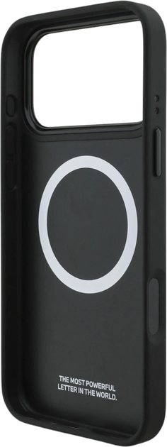 Панель BMW M Quilted Logo MagSafe для Apple iPhone 17 Pro Max Black (BMW001057) - зображення 7
