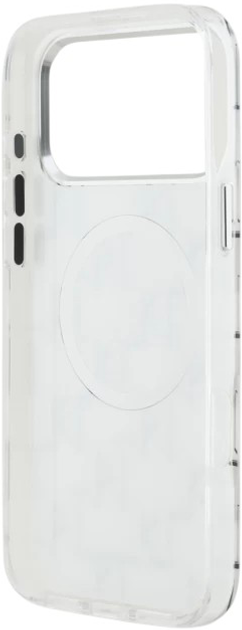 Панель Karl Lagerfeld IML KL Monogram MagSafe do Apple iPhone 17 Pro White (3666339505974) - зображення 7