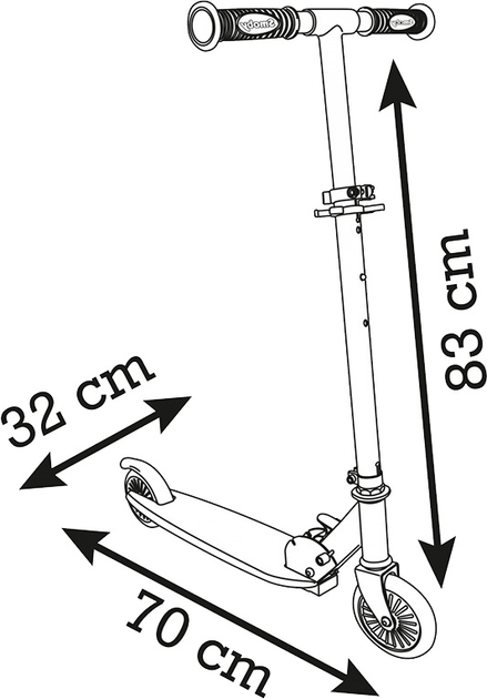 Dwukołowa hulajnoga Smoby Stitch (3032167503794) - obraz 5