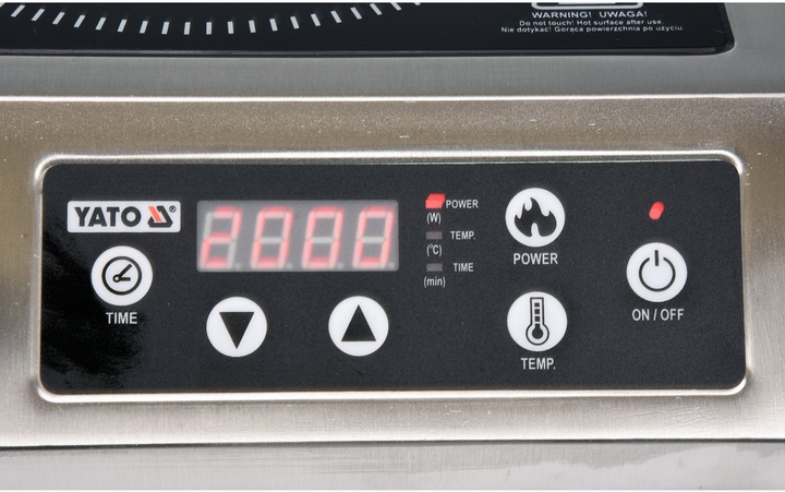 Індукційна настільна плита YATO YG-04701 - зображення 4