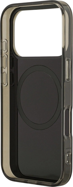 Etui U.S. Polo Assn DH and Bottom Stripe Logo MagSafe do Apple iPhone 17 Pro Black (3666339543907) - obraz 7