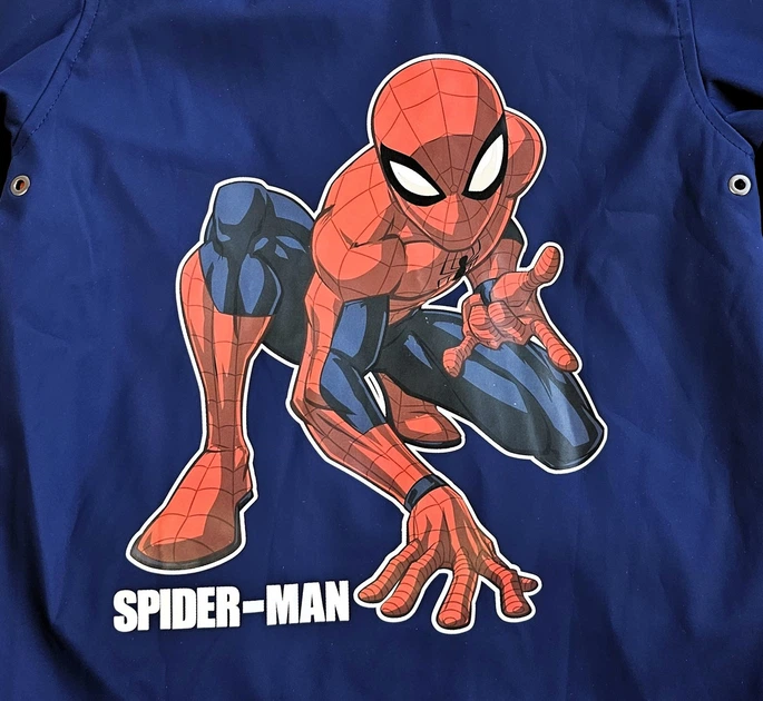 Плащ дождевик на подкладке Spider 98 см для мальчиков 126049 - Фото 4 Плащ дождевик на подкладке Spider 98 см для мальчиков 126049 - изображение 4