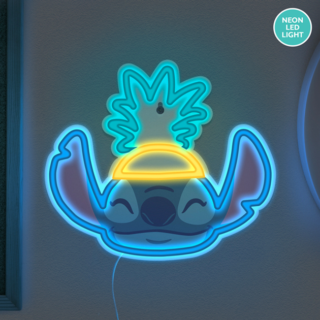 Нічник Paladone Lilo і Stitch LED неоновий (5056577756906) - зображення 2