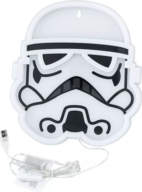 Нічник Paladone Star Wars Stormtrooper LED неоновий (5056577751727) - зображення 1
