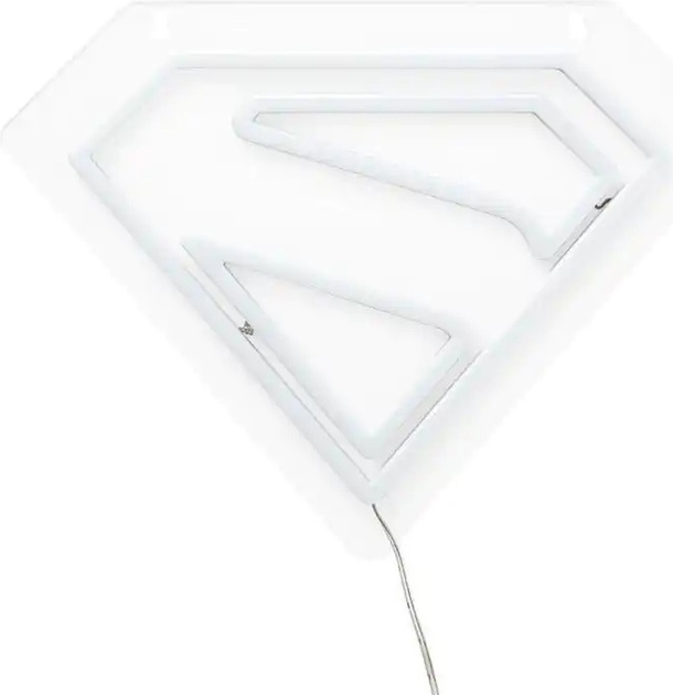 Нічник Paladone DC Superman logo LED неоновий (5056577754476) - зображення 2