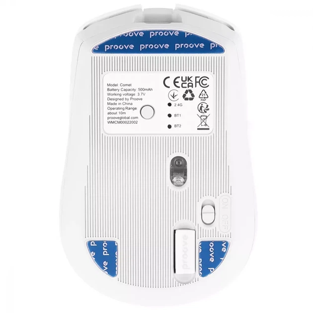 Беспроводная Мышка Wireless Mouse Proove Comet white (WMCM00022002) - изображение 3