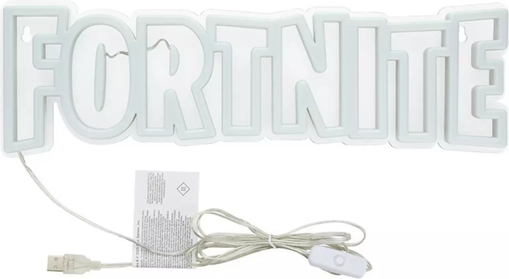 Нічник Paladone Fortnite LED неоновий (5056577756005) - зображення 2