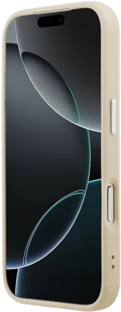 Панель Karl Lagerfeld Karl & Choupette Pin MagSafe do Apple iPhone 17 Pro Max Beige (3666339495169) - зображення 2