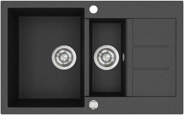 Zlew kuchenny AquaSanita Tesa SQT151-601AW - obraz 1