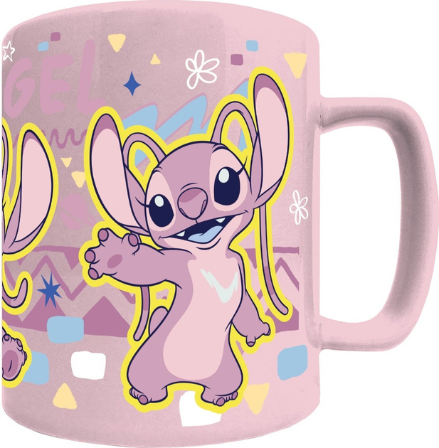 Kubek Pyramid Fuzzy Mug Disney Lilo i Stitch Fluffy Angel 315 ml (5063457010645) - obraz 4