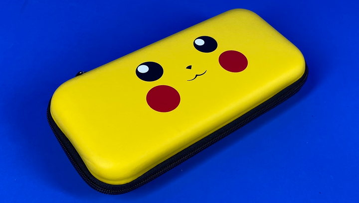 Твердый чехол RMC Yellow Pikachu для Nintendo Switch Lite - изображение 2