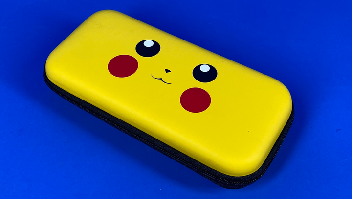 Твердый чехол RMC Yellow Pikachu для Nintendo Switch Lite - изображение 3
