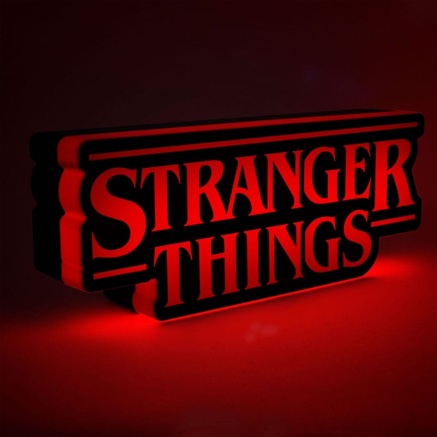 Lampka nocna Paladone Stranger Things logo 31 cm (5055964797232) - obraz 5