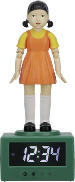 Budzik Paladone Squid Game Young-Hee 19 cm (5056577735765) - obraz 3