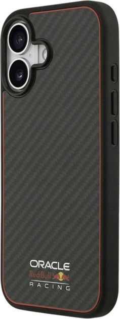 Etui Red Bull Kevlar Logo Matt MagSafe do Apple iPhone 17 Black (3666339527228) - obraz 3