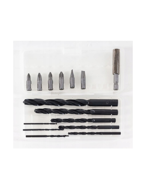 Дриль-шуруповерт Nac акумуляторний, акумулятор 2,0 А·год, зарядний пристрій + набір аксесуарів CDB1-LI-20V (5902490740204) - зображення 5