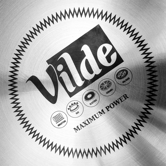 Czajnik Vilde z gwizdkiem stalowy Czarno-złoty 3 l (5904316479176) - obraz 8