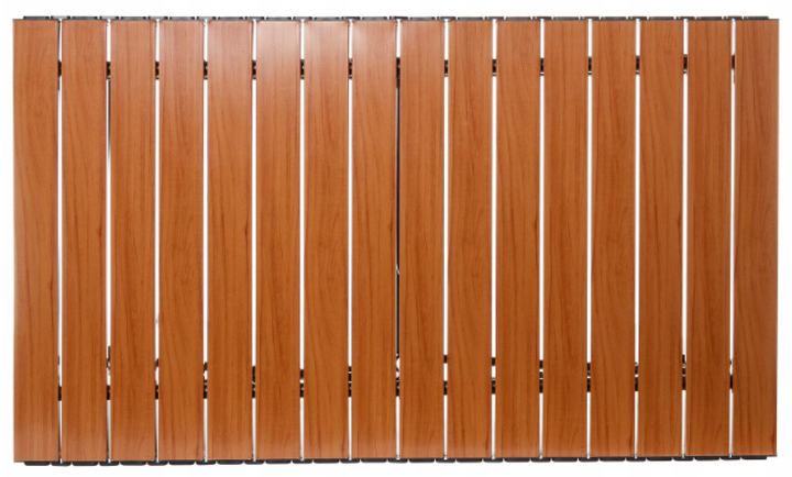 Розкладний садовий стіл Platinet PGT93 туристичний зсувна стільниця 93 см Коричневий (5907595459631) - зображення 4