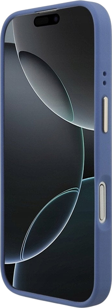Панель Guess 4G Strass Logo MagSafe для iPhone 17 Blue (3666339529420) - зображення 5