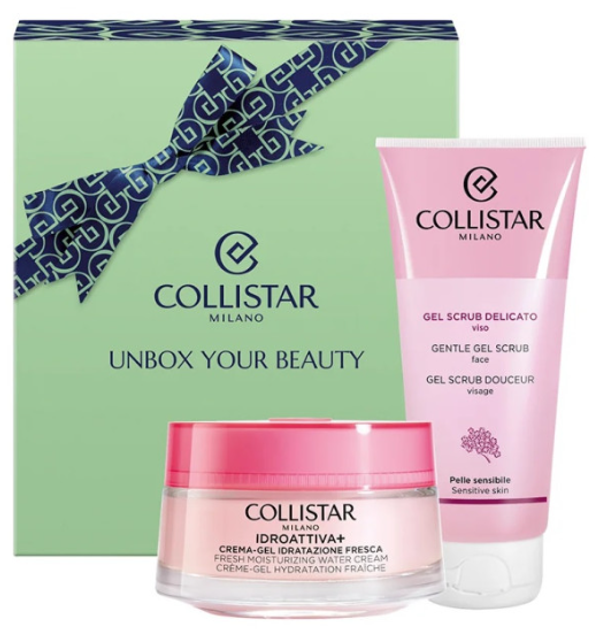 Zestaw do pielęgnacji ciała Collistar Idroattiva Krem-żel nawilżający 50 ml + Scrub  100 ml (8015150009454) - obraz 1