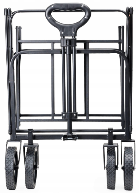 Wózek turystyczny Platinet PCW1057 składany plażowy 110 l Czarny (5907595461467) - obraz 3