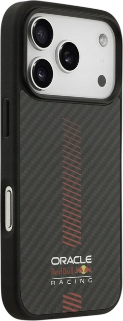 Etui Red Bull Kevlar Powerbar MagSafe do Apple iPhone 17 Pro Black (3666339527280) - obraz 4