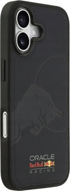 Etui Red Bull Meshed Debossed Bull MagSafe do Apple iPhone 17 Navy Blue (3666339526894) - obraz 4