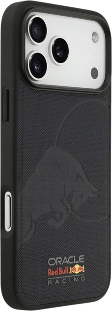 Etui Red Bull Meshed Debossed Bull MagSafe do Apple iPhone 17 Pro Max Navy Blue (3666339526924) - obraz 4