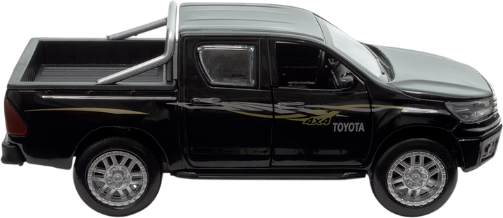 Автомодель Techno Drive Toyota Hilux чорна (KM250423) - зображення 6