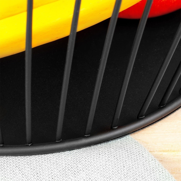 Koszyk na owoce Nava metalowy Czarny (10-100-031) - obraz 5