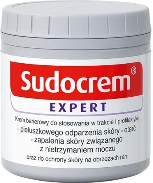 Krem dla dzieci Sudocrem Expert na odparzenia 125 g (5900004074524) - obraz 1