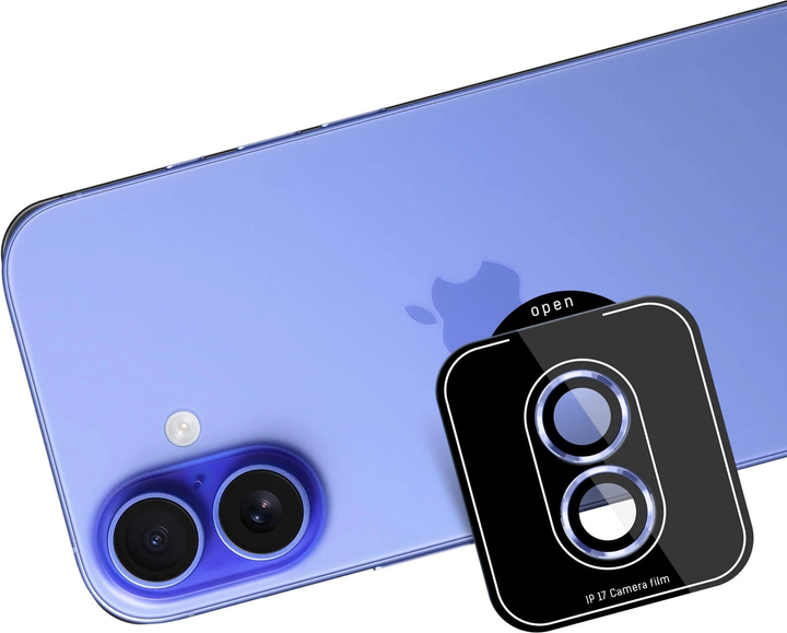 Захисне скло 3MK Lens Protection Pro do Apple iPhone 17 Blue (5903108669979) - зображення 4