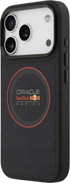 Etui Red Bull Meshed Red Ring & Metal Buttons MagSafe do Apple iPhone 17 Pro Navy Blue (3666339526832) - obraz 3