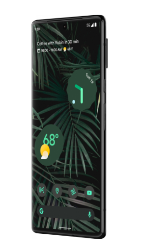 Смартфон Google Pixel 6 Pro 12/128GB Stormy Black - Фото 5 Смартфон Google Pixel 6 Pro 12/128GB Stormy Black - изображение 5