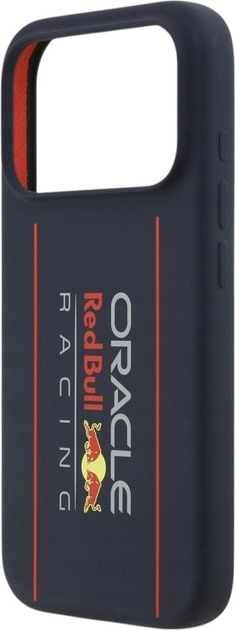 Панель Red Bull Silicone Oversize Vertical Logo MagSafe для Apple iPhone 17 Pro Navy Blue (3666339527600) - зображення 6