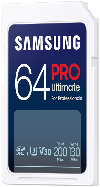 Карта пам'яті Samsung PRO Ultimate SDXC 64GB UHS-I U3 V30 (MB-SY64S/WW) - зображення 2