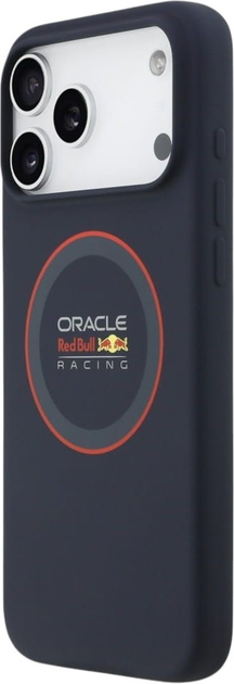 Etui Red Bull Silicone Red Ring MagSafe do Apple iPhone 17 Pro Max Navy Blue (3666339527334) - obraz 3