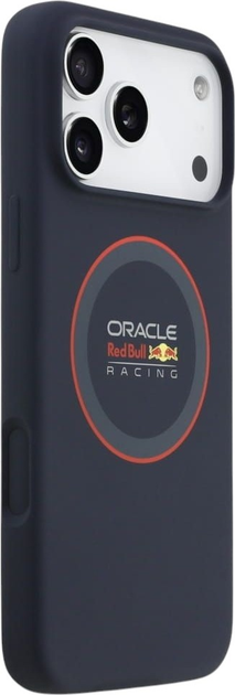 Etui Red Bull Silicone Red Ring MagSafe do Apple iPhone 17 Pro Max Navy Blue (3666339527334) - obraz 4
