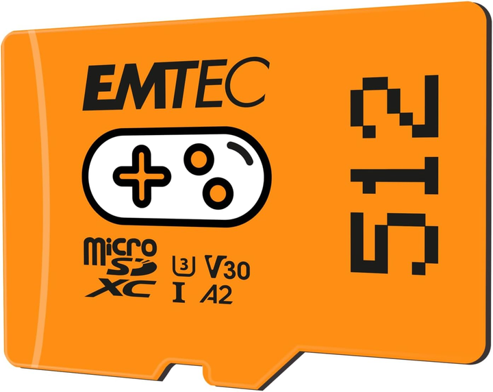 Карта пам'яті Emtec microSDXC 512GB UHS-I U3 V30 A2 (ECMSDM512GXCU3G) - зображення 2