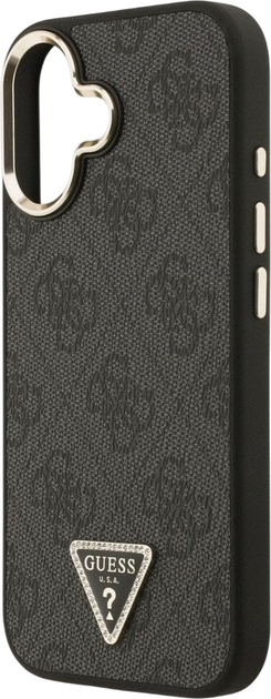 Панель Guess 4G Triangle Logo MagSafe для iPhone 17 Black/Gold (3666339520953) - зображення 6