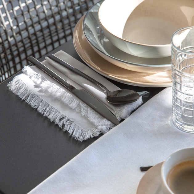 Serwis obiadowy Ambition Playa dla 6 osob Beżowo-biały 18-elementowy (5907078480237) - obraz 2